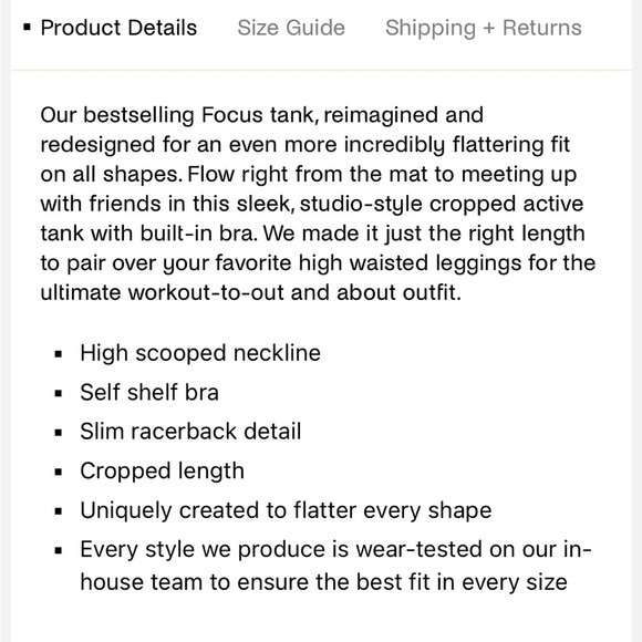 Beyond Yoga Spacedye Refocus Cropped Tank (size XS) - Picture 5 of 8